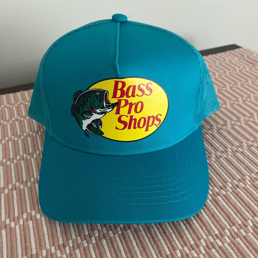 Bass Pro Shops Teal Fishing Cap